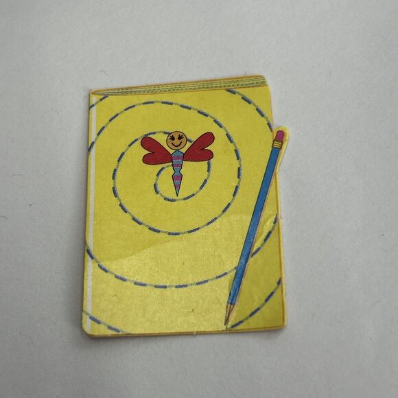 Vintage Fisher Price Little People Blue Nursery School Art Easel With Book - Picture 8 of 11